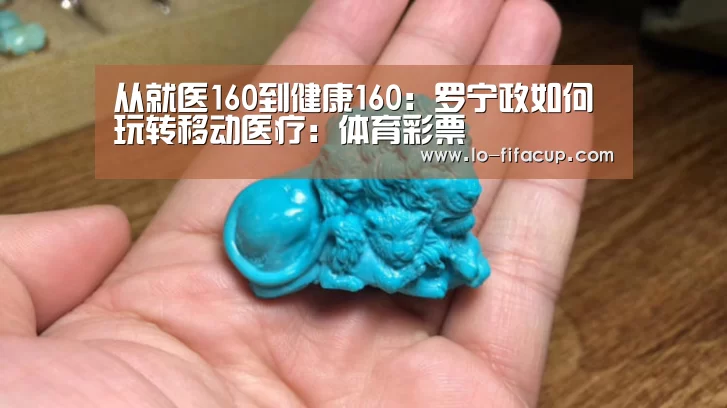 从就医160到健康160:罗宁政如何玩转移动医疗:体育彩票(图1) 竞彩
